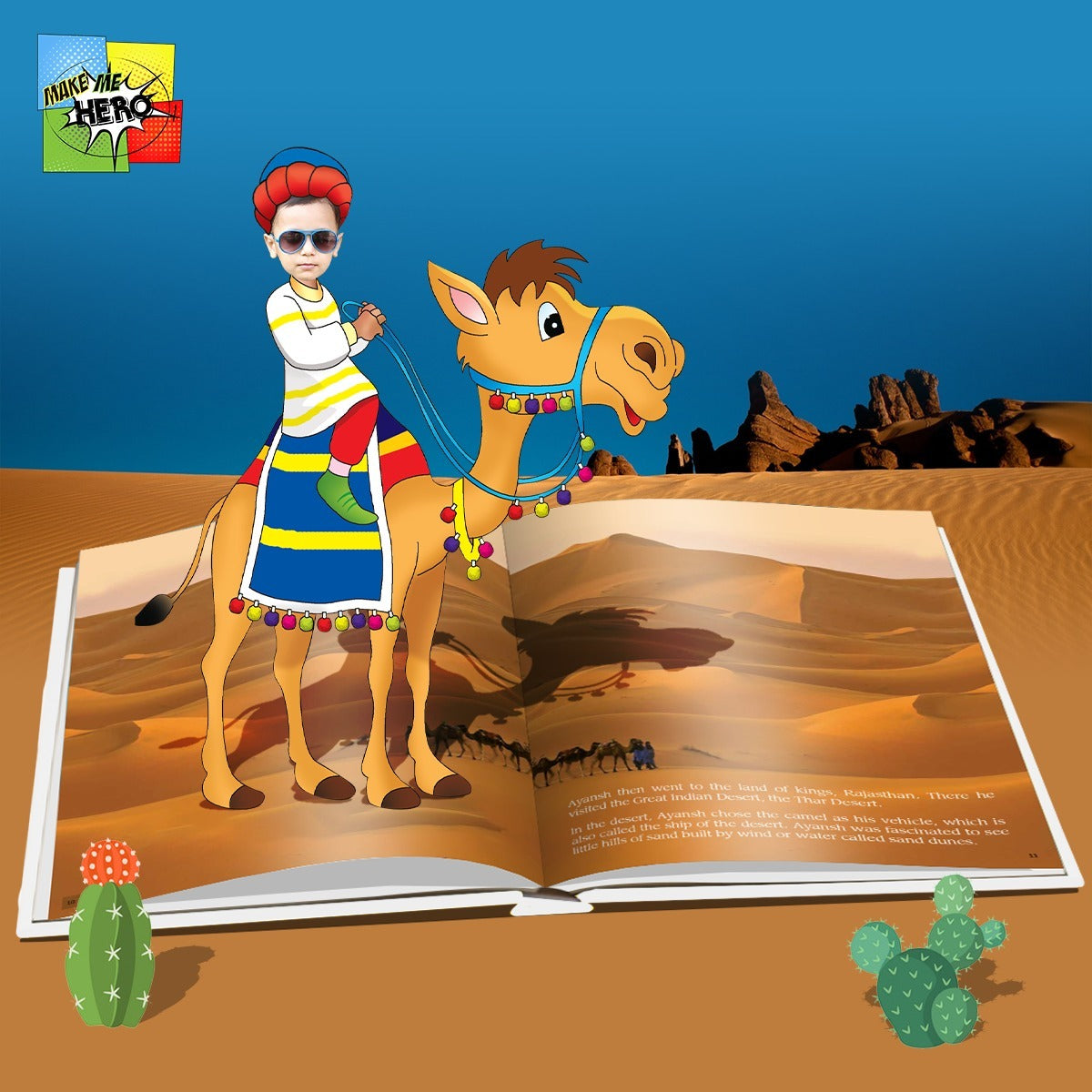 Personalised Story Book Journey Across India