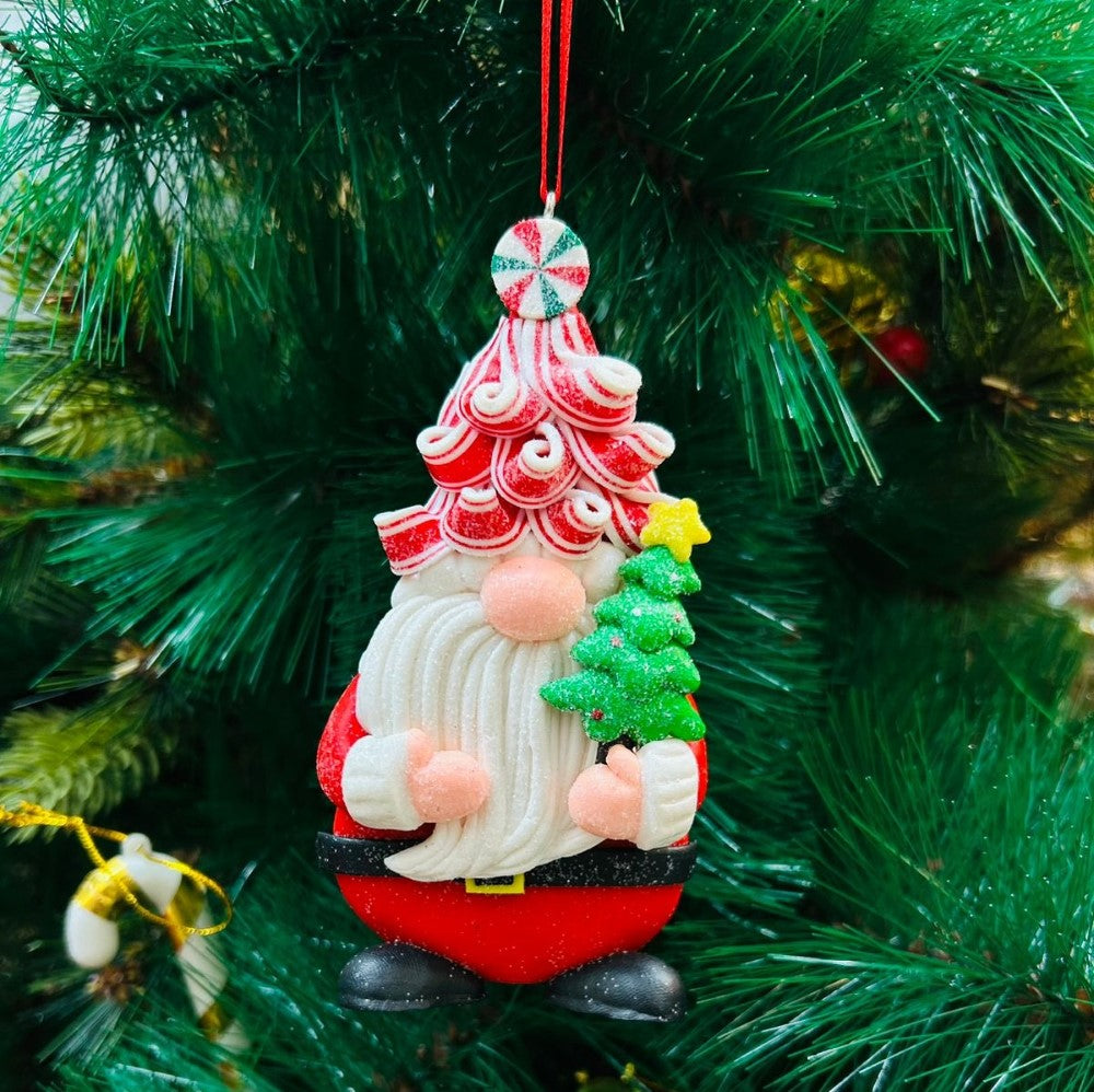 Gnome with a Tree Ornament