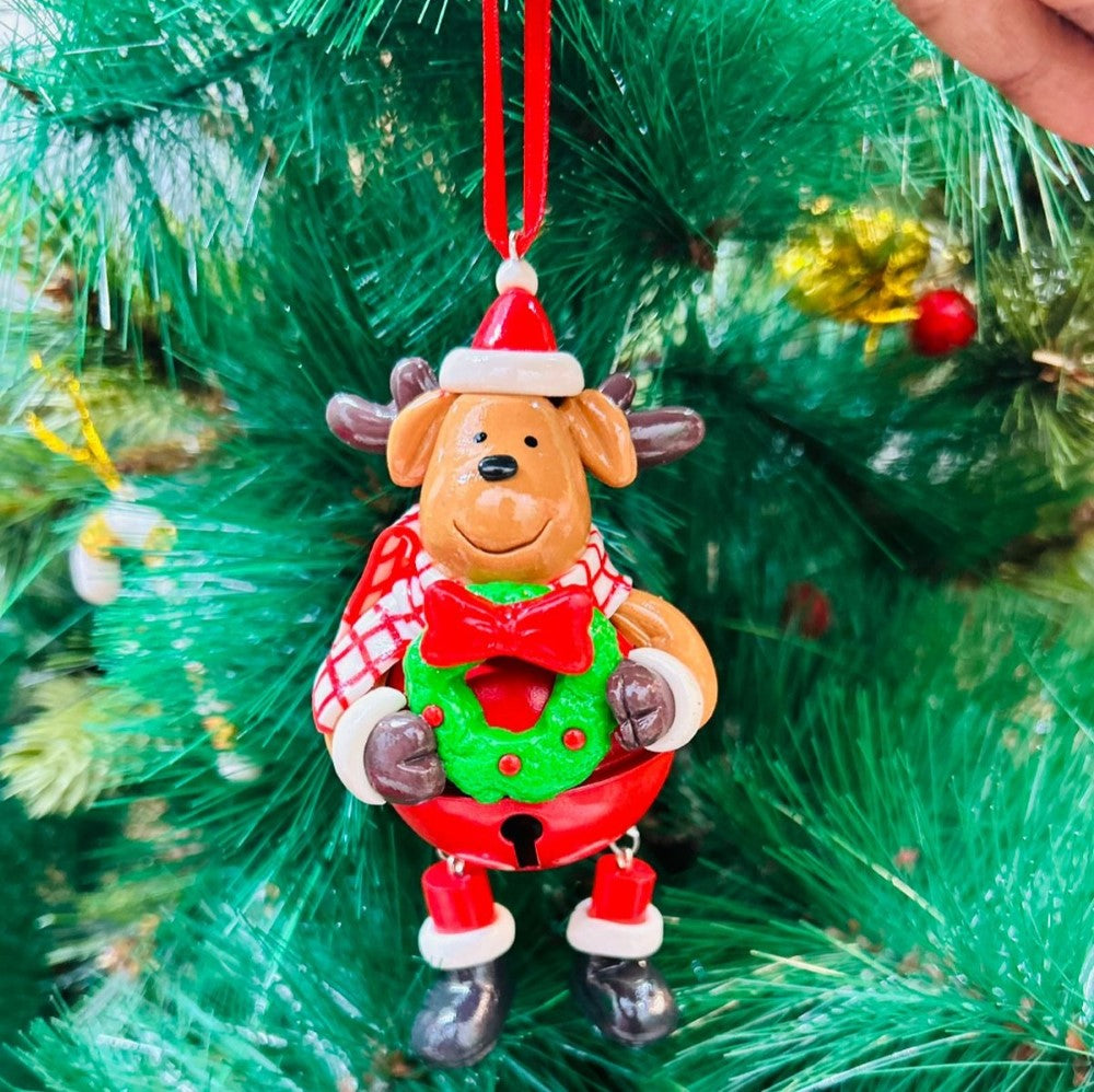 Bell Ornament- Reindeer