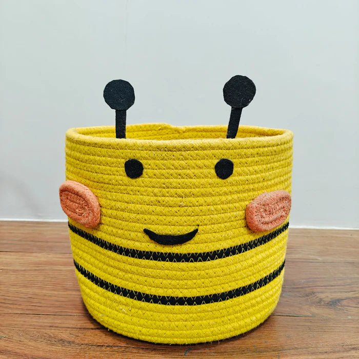 Jute Cotton Storage Basket