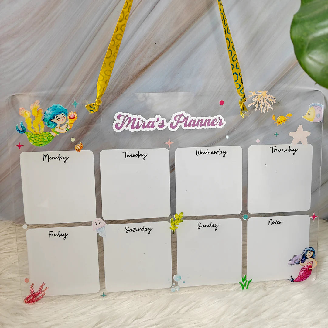 Personalised Acrylic Planner