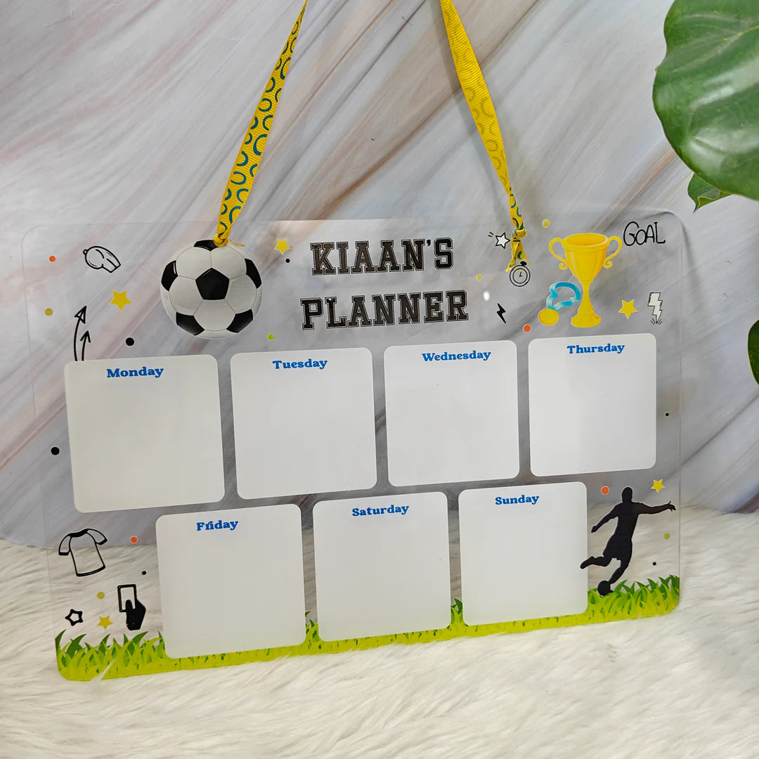 Personalised Acrylic Planner