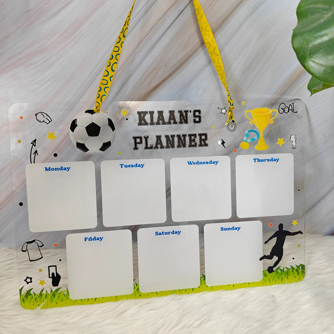 Personalised Acrylic Planner