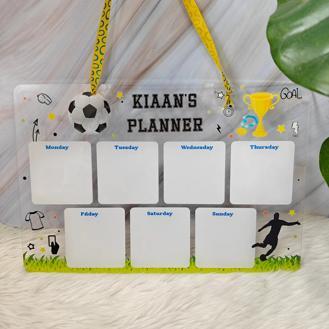 Personalised Acrylic Planner