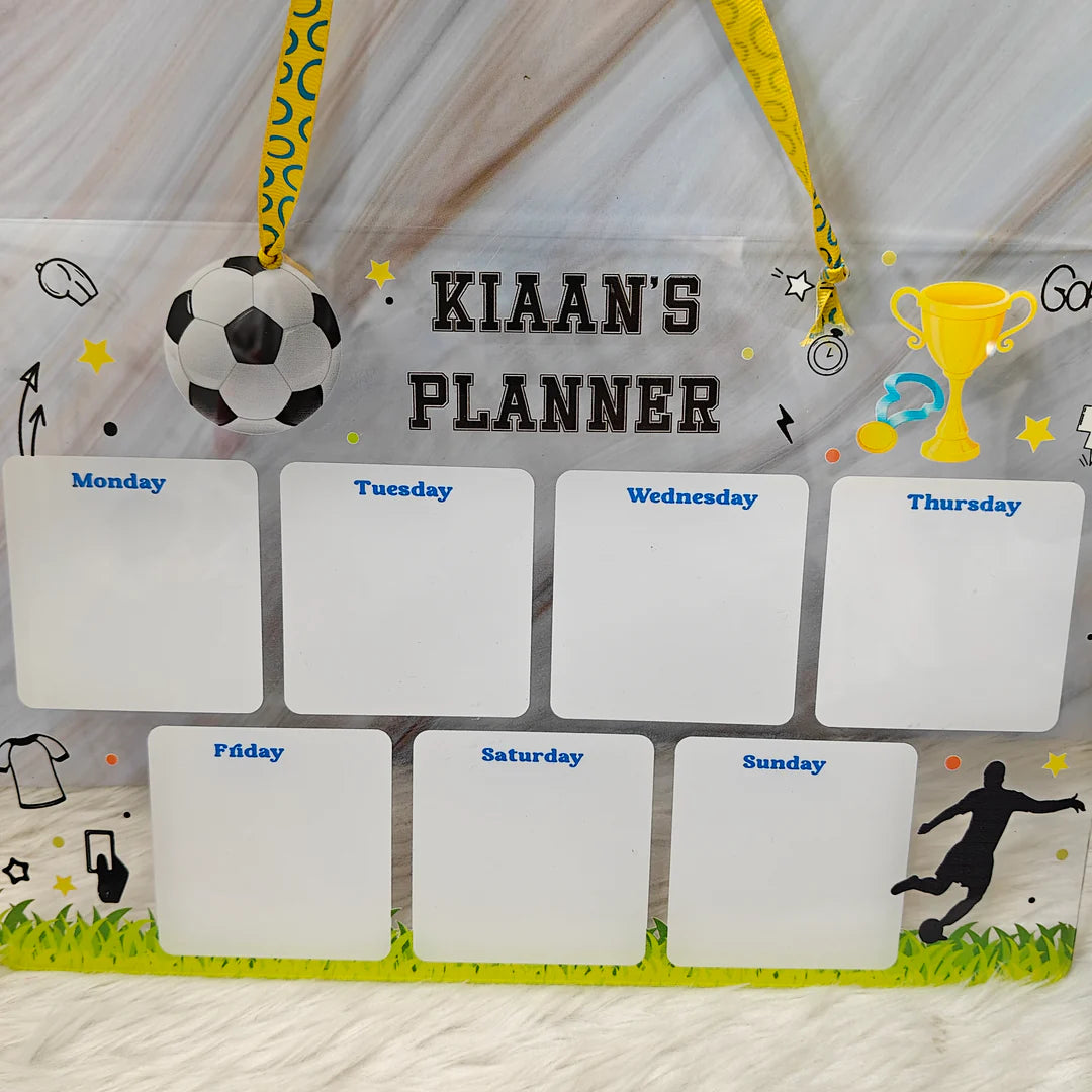 Personalised Acrylic Planner