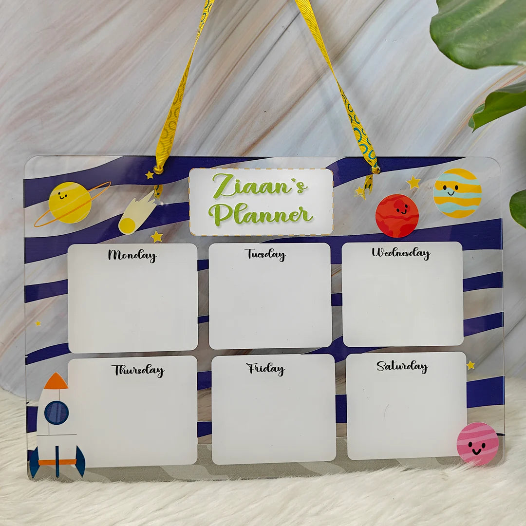 Personalised Acrylic Planner