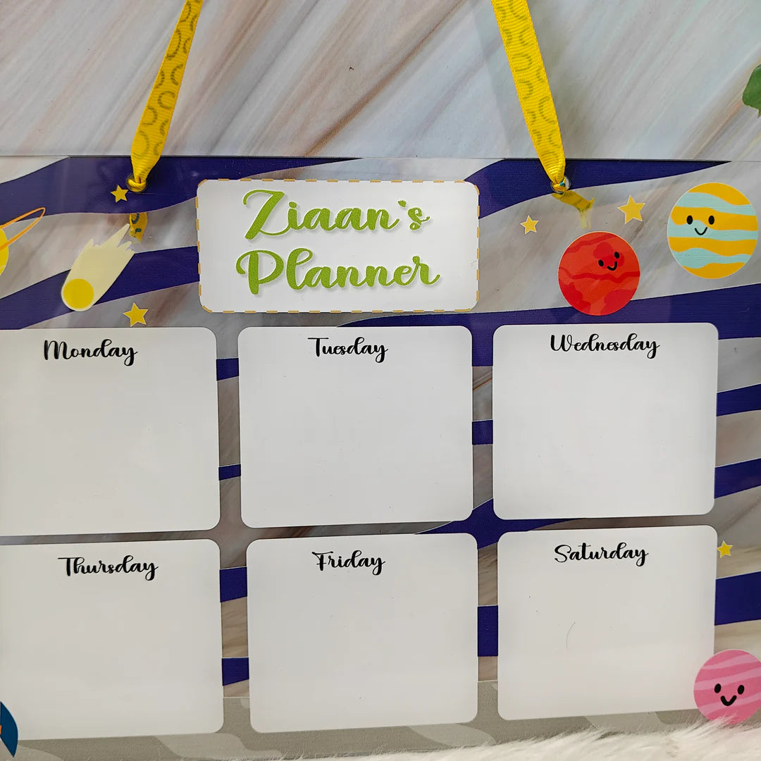 Personalised Acrylic Planner