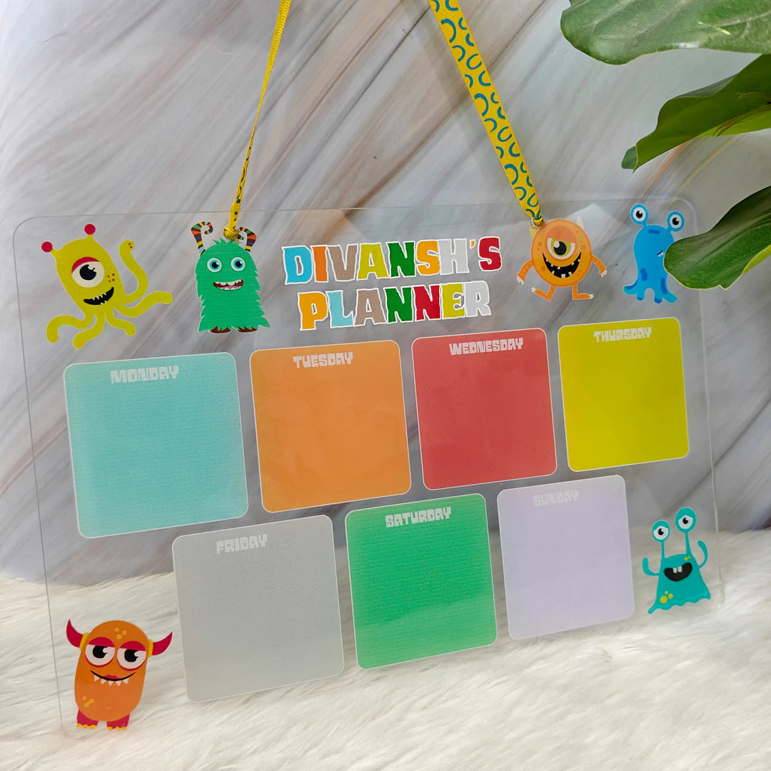 Personalised Acrylic Planner