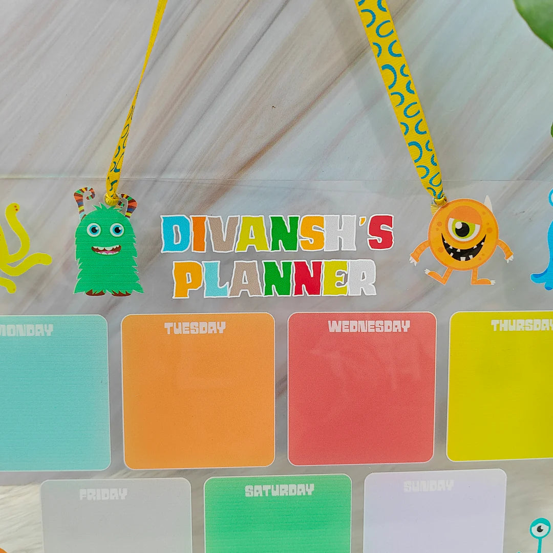 Personalised Acrylic Planner