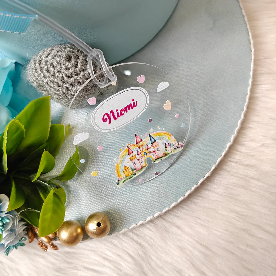 Personalised Acrylic Luggage Tag