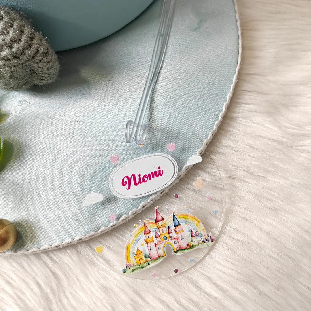 Personalised Acrylic Luggage Tag