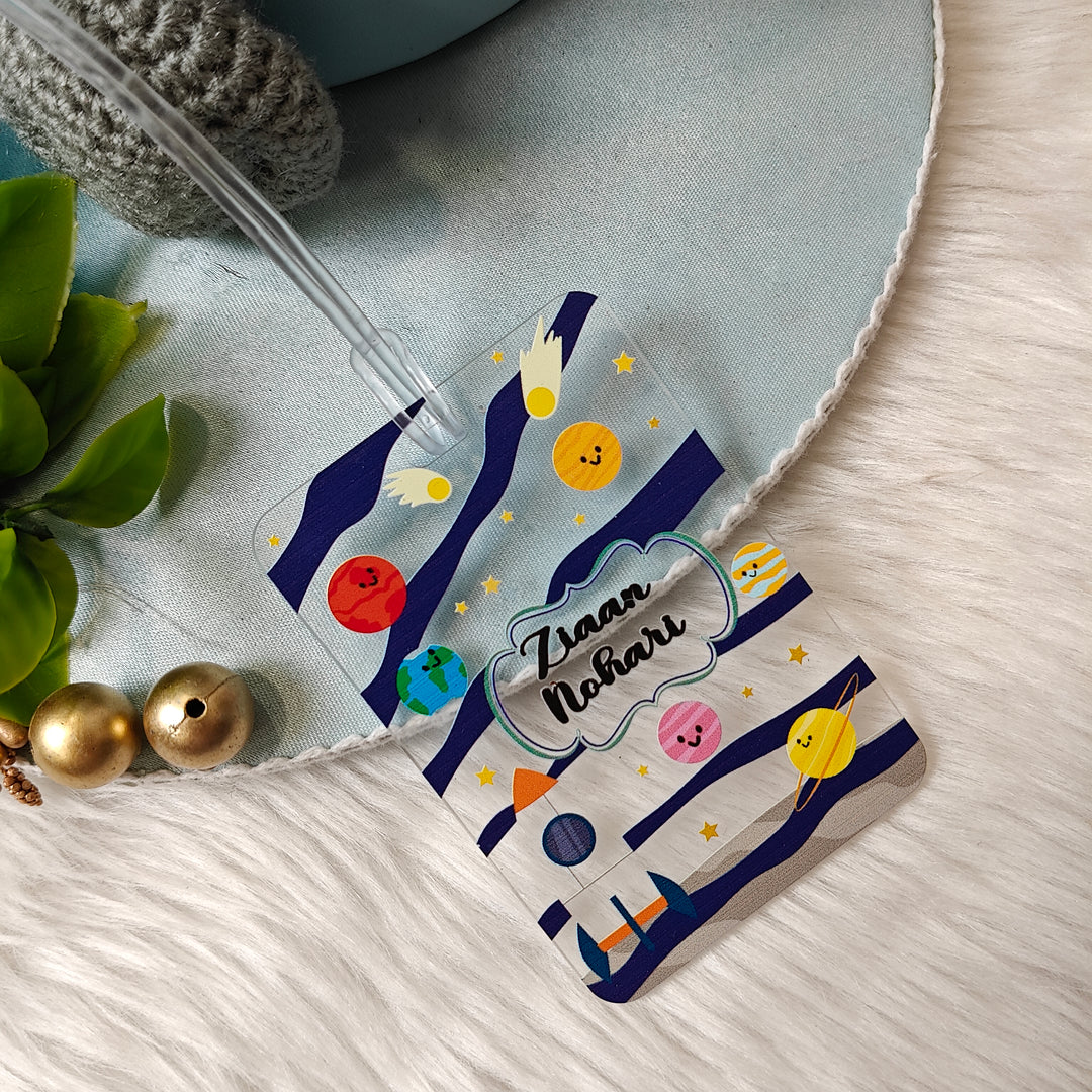 Personalised Acrylic Luggage Tag
