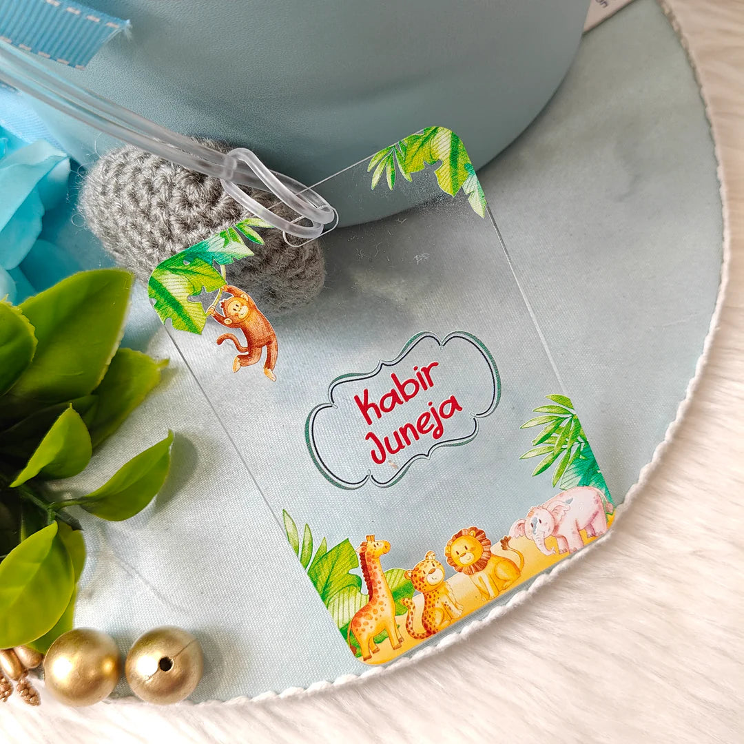 Personalised Acrylic Luggage Tag