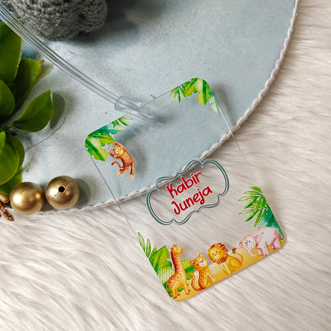 Personalised Acrylic Luggage Tag