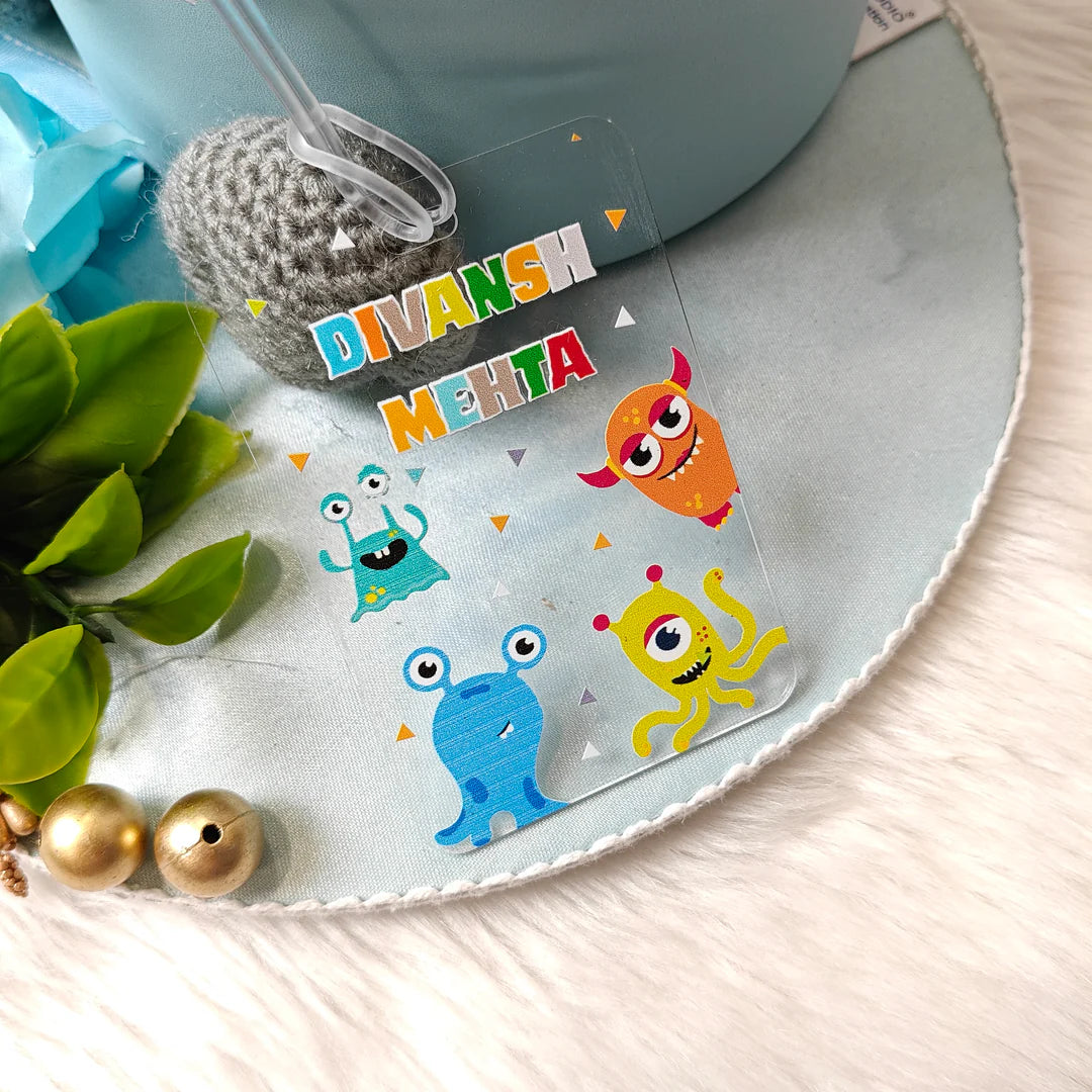 Personalised Acrylic Luggage Tag
