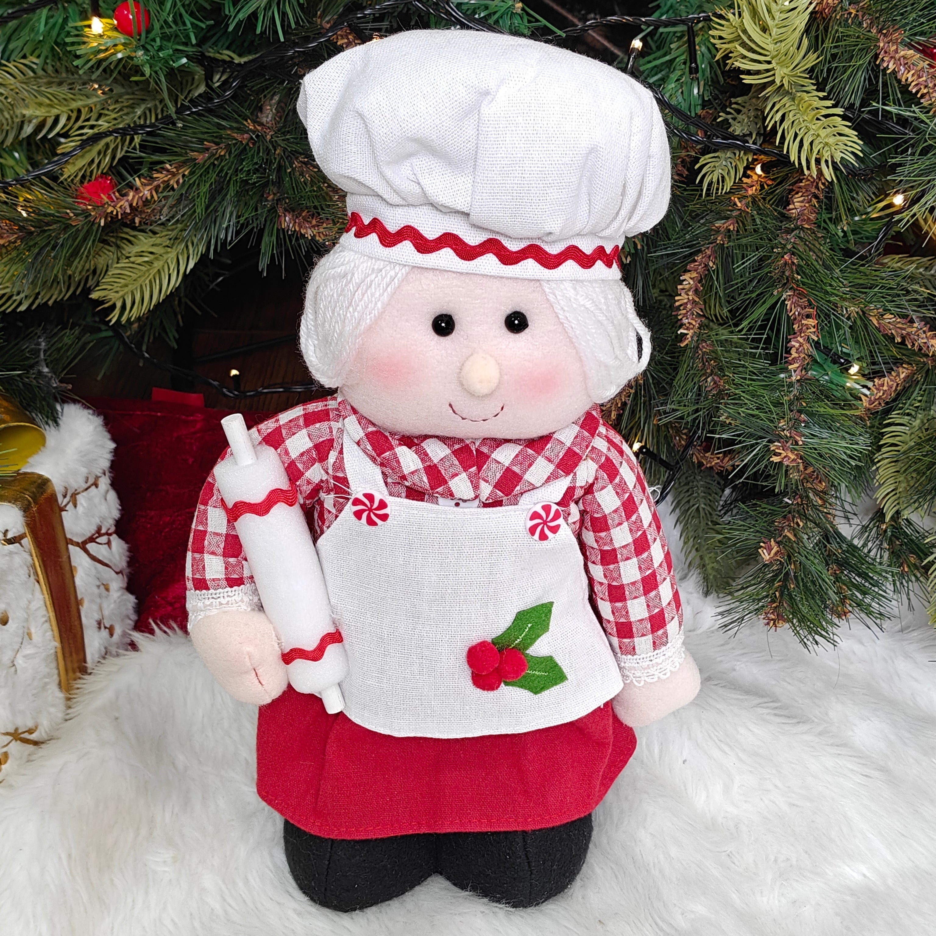Santa & Mrs Claus The Baker Duo – Extendable Legs