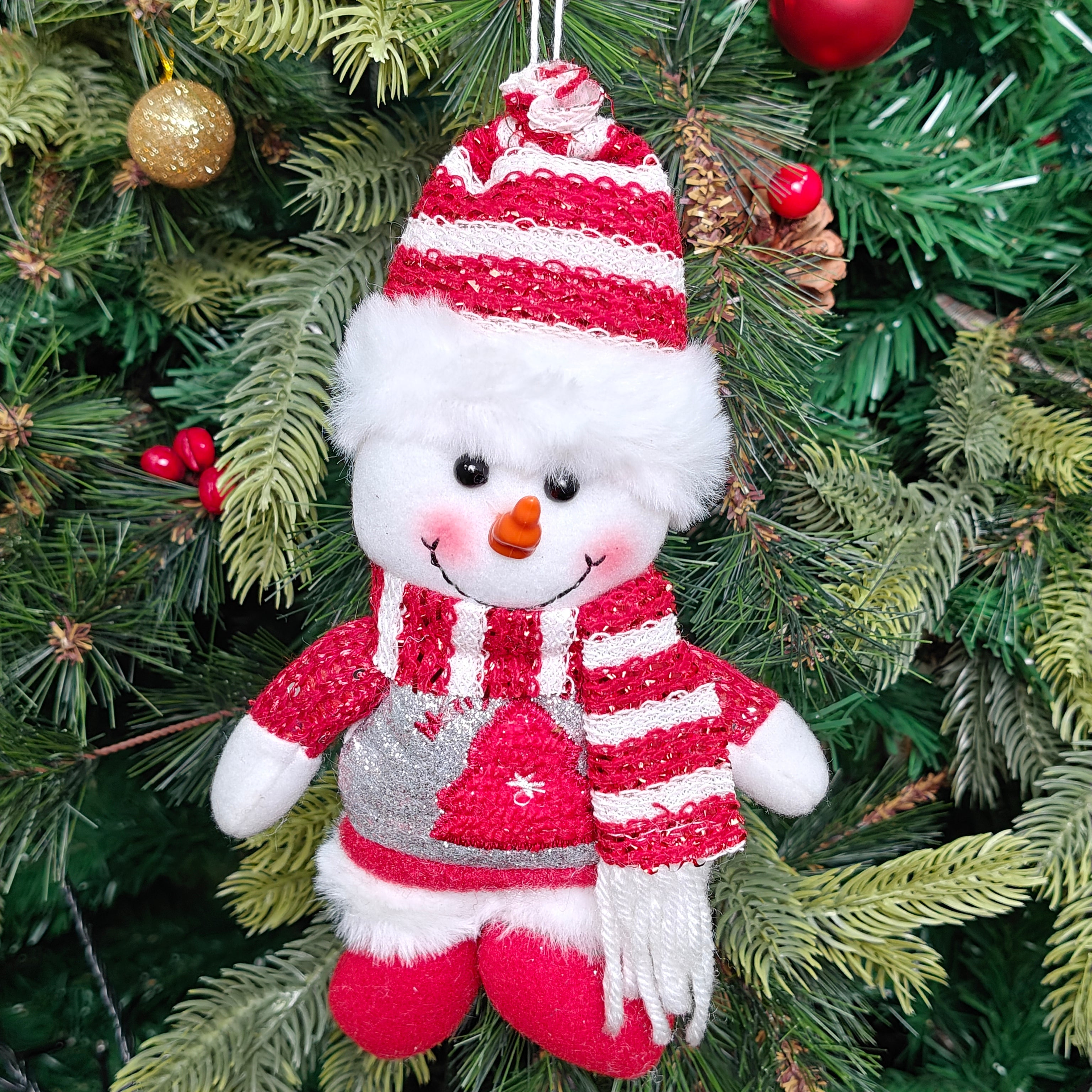 Nordic Noel - Snowman Ornament