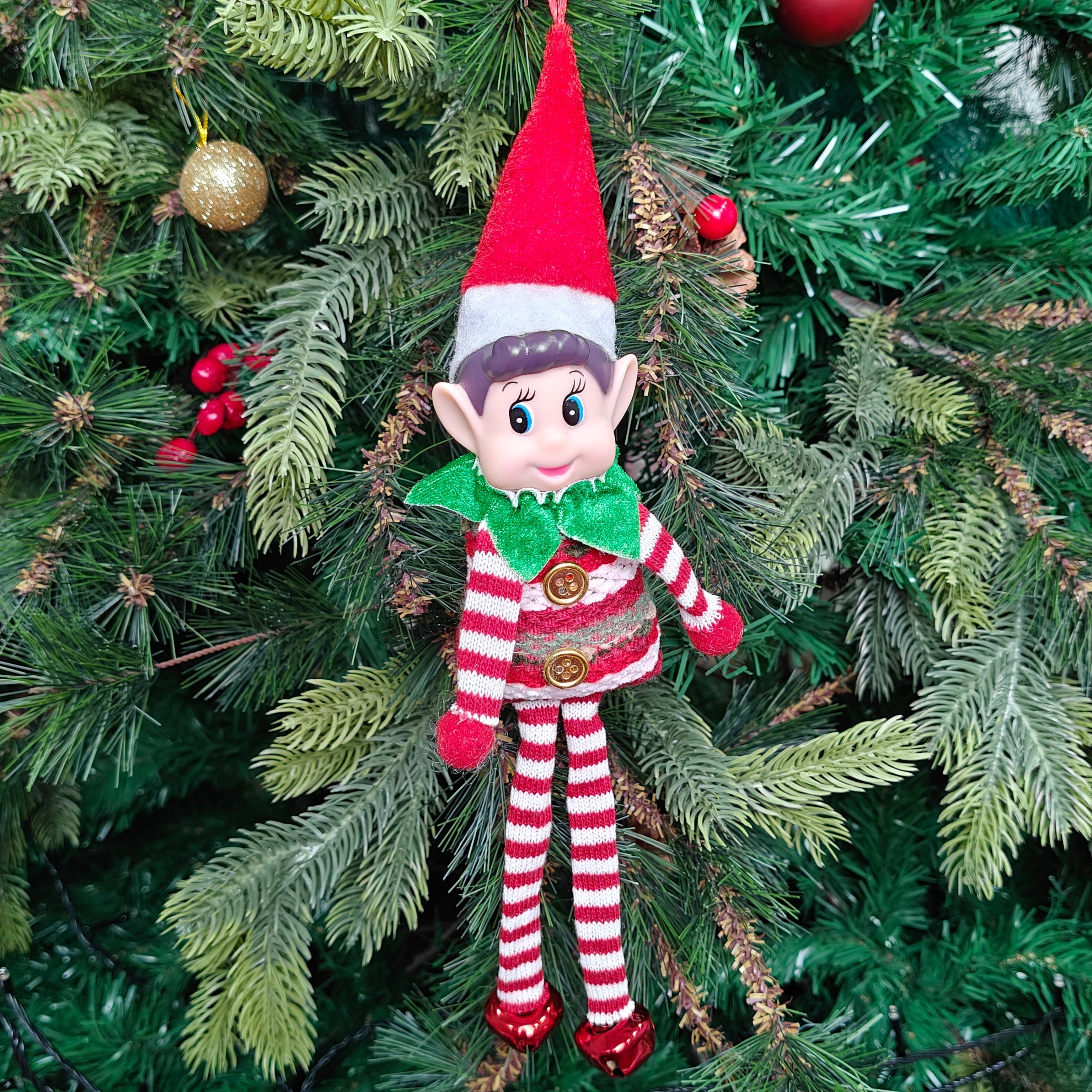 Candy Cane Elf – Crimson