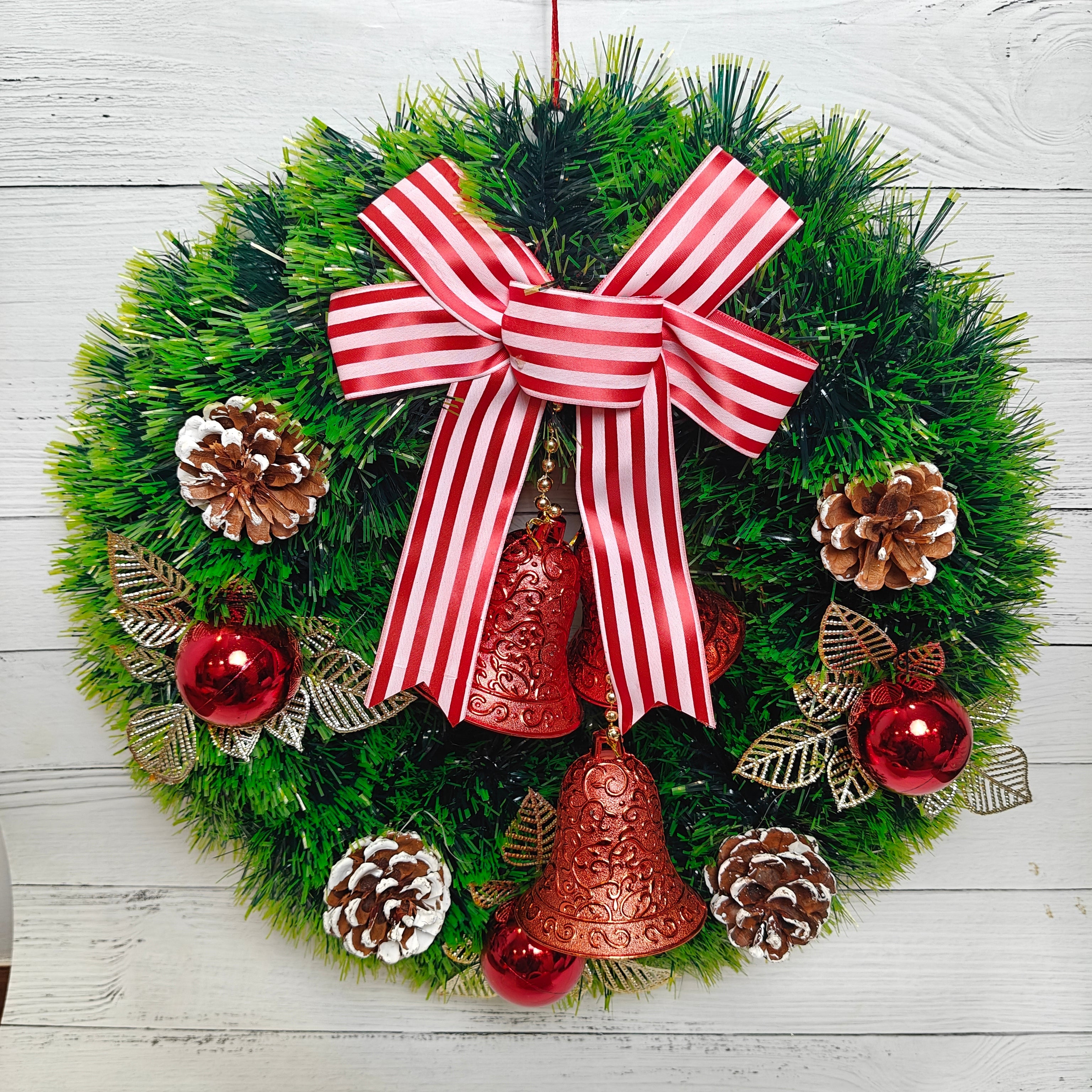 Candy Bell Wreath