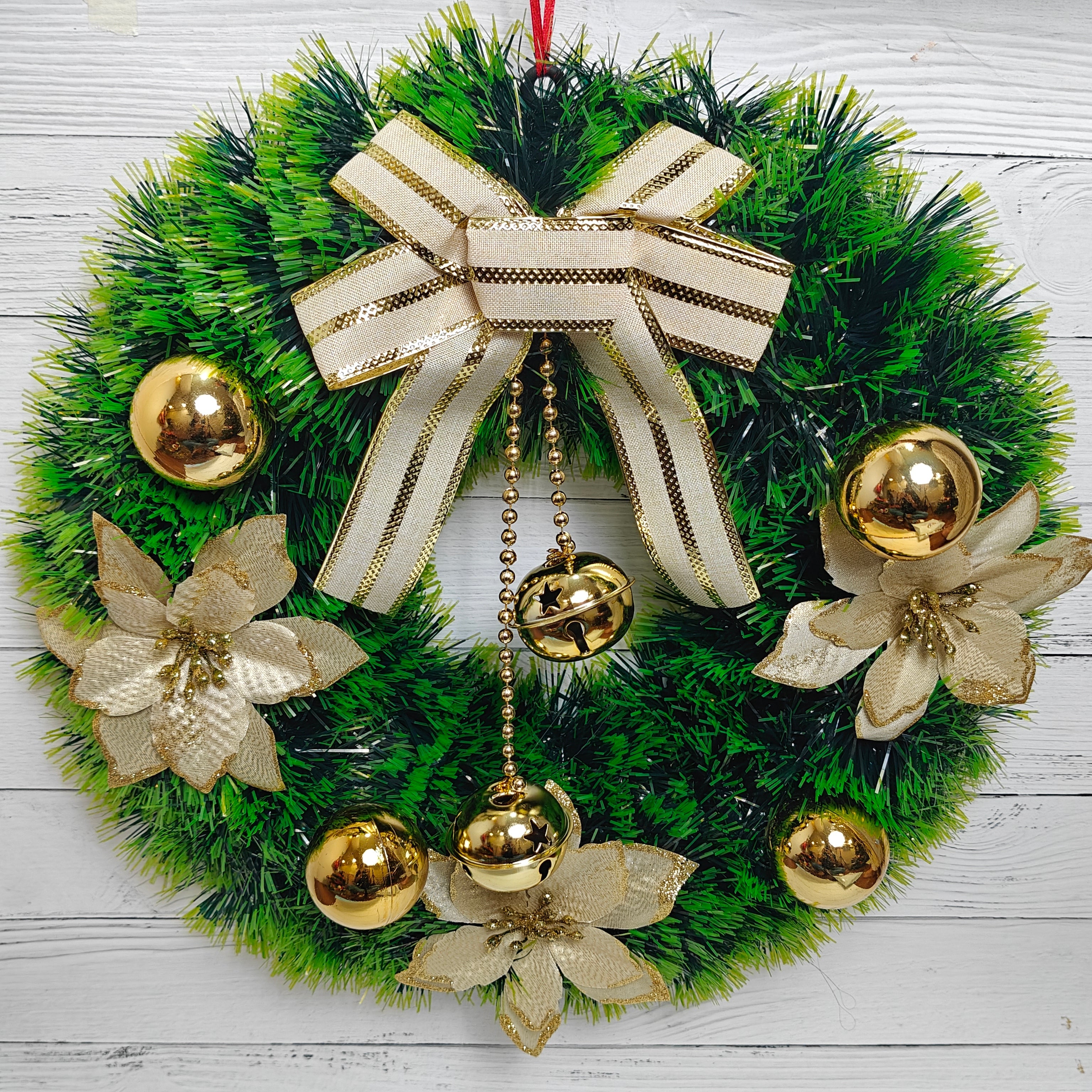 Golden Glow Wreath