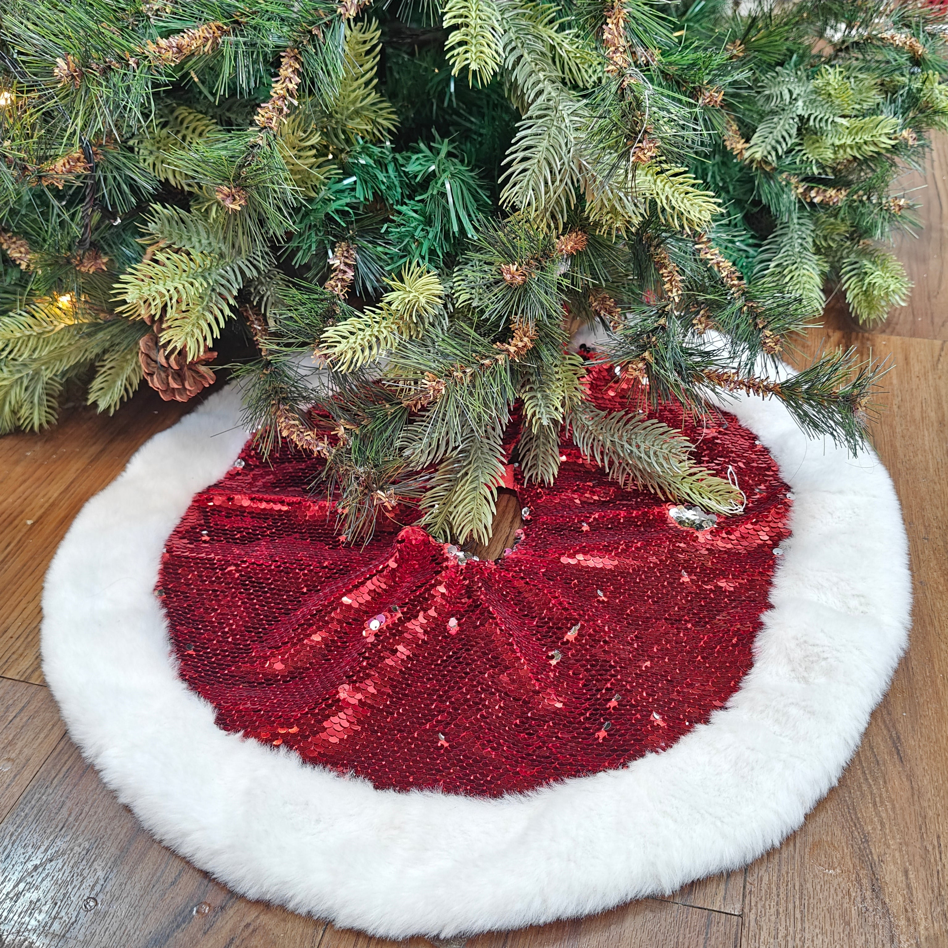 Personalised Mini Sequin Tree Skirts