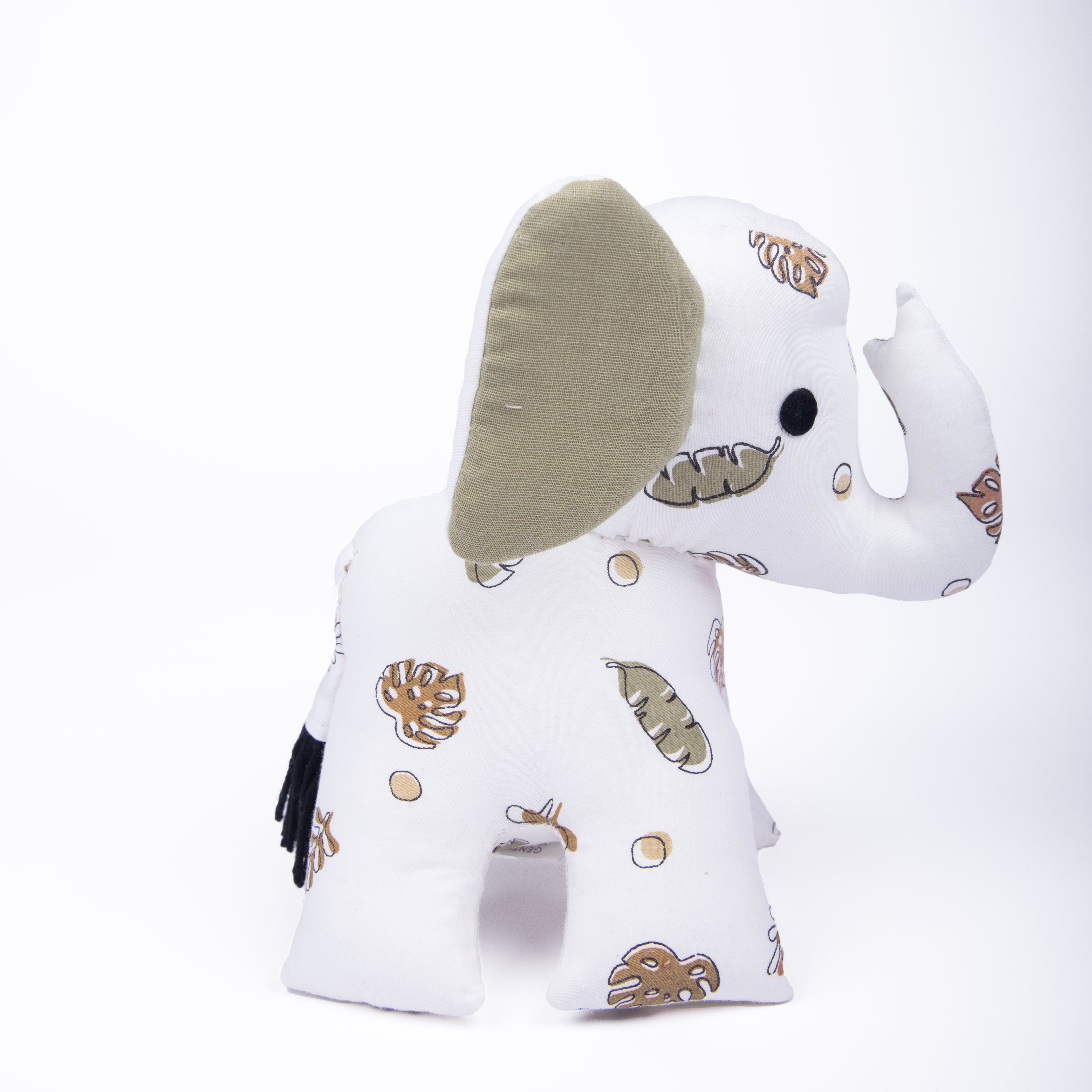 Organic Cotton & Naturally Dyed Soft Toy | Zola The Elephant