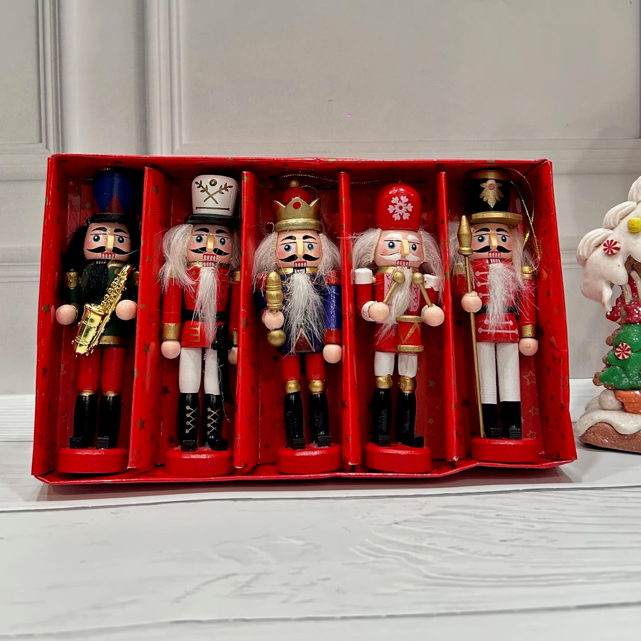 Nutcracker Dynasty Ornaments (Set of 5)