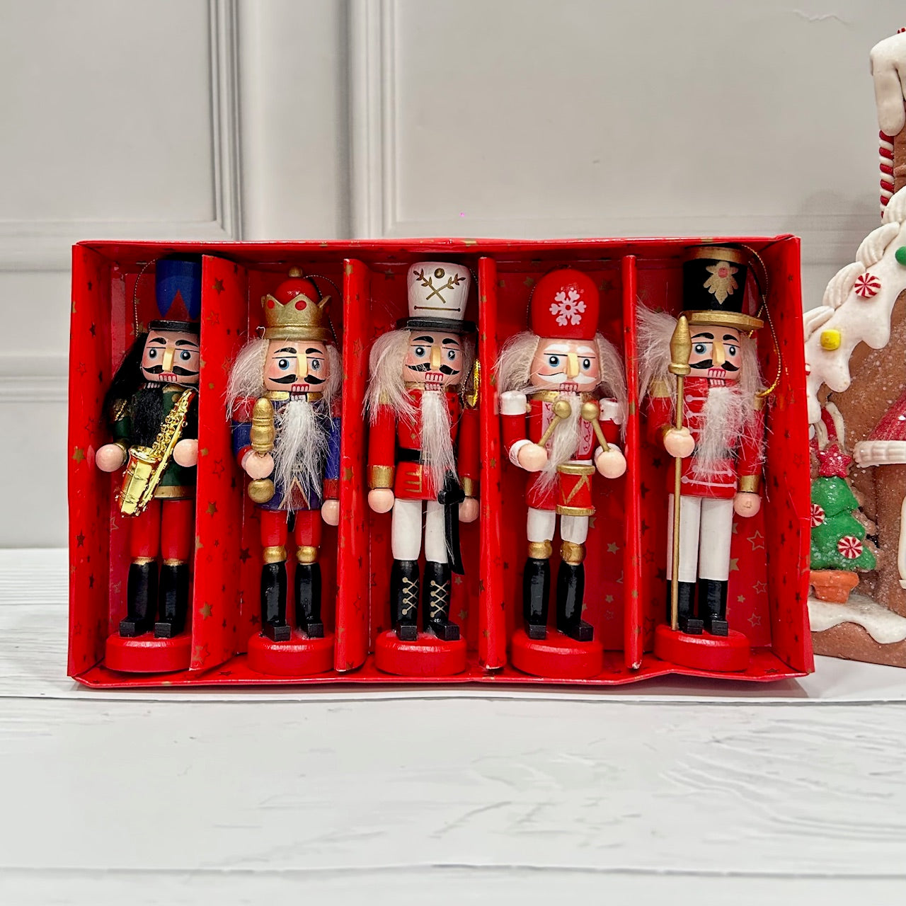 Nutcracker Dynasty Ornaments (Set of 5)