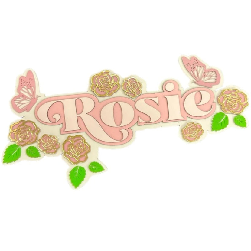 3 Layer Name Plaque