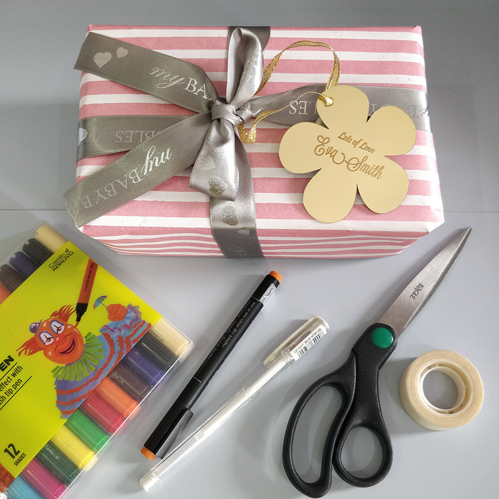 Personalized Laser Cut Gift Tags - Set of 12