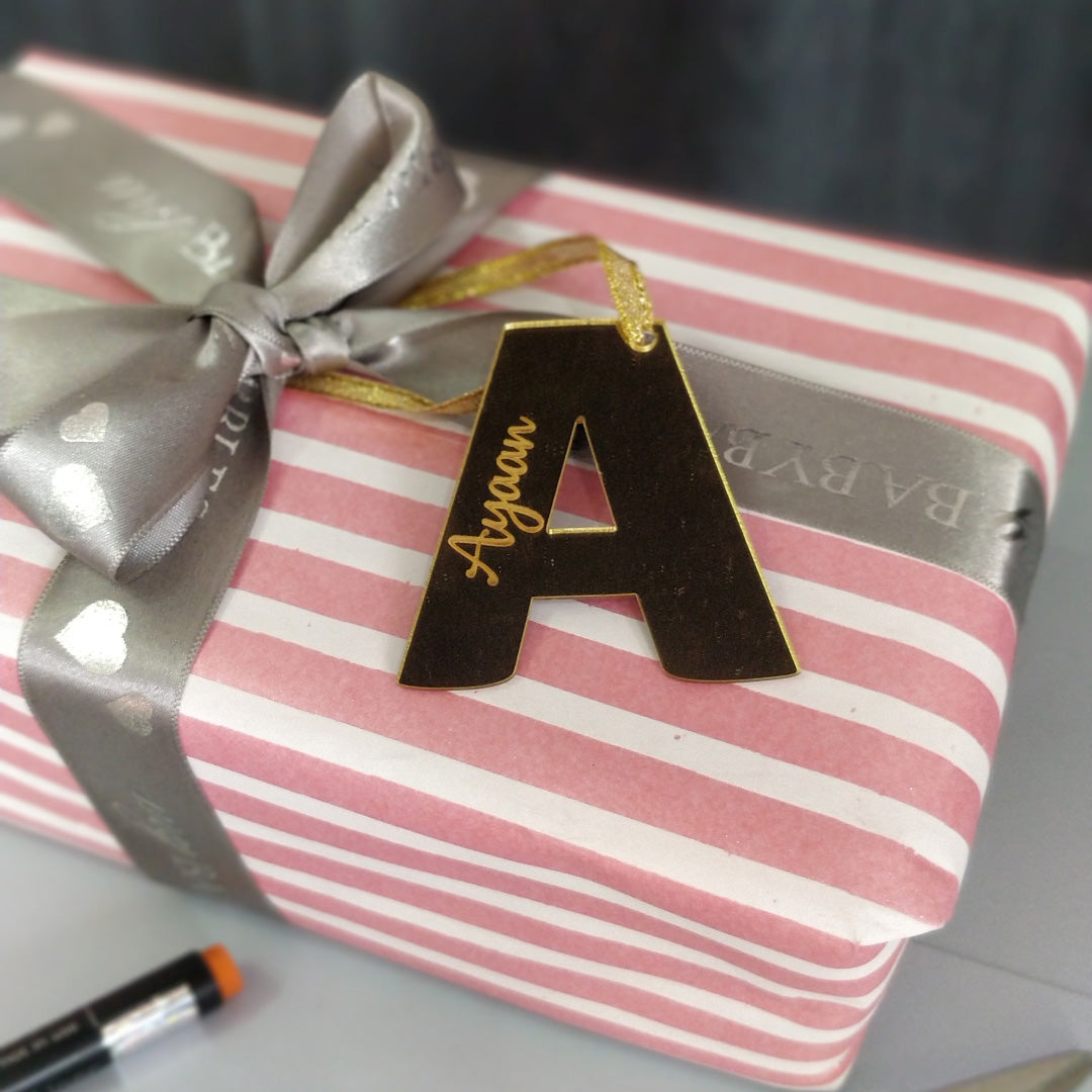 Personalized Laser Cut Gift Tags - Set of 12