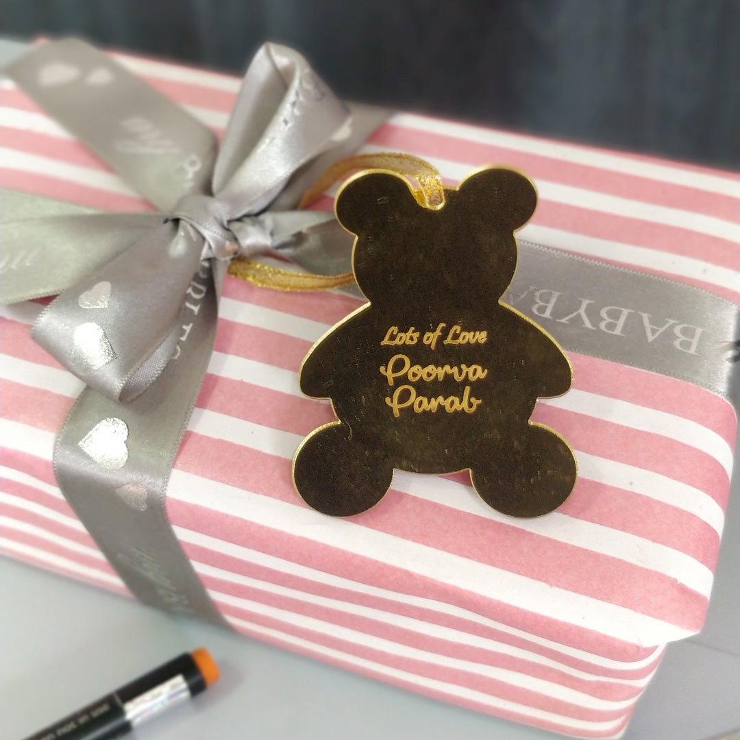 Personalized Laser Cut Gift Tags - Set of 12