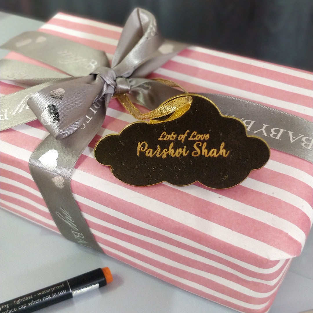 Personalized Laser Cut Gift Tags - Set of 12