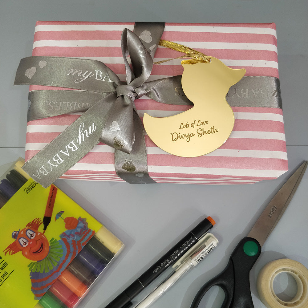 Personalized Laser Cut Gift Tags - Set of 12