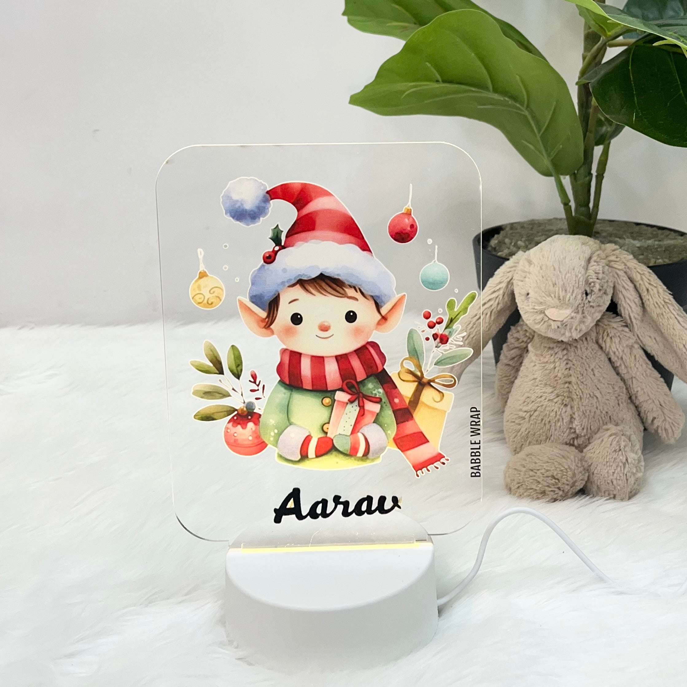 Acrylic LED Night Lamp - Elfie Glow