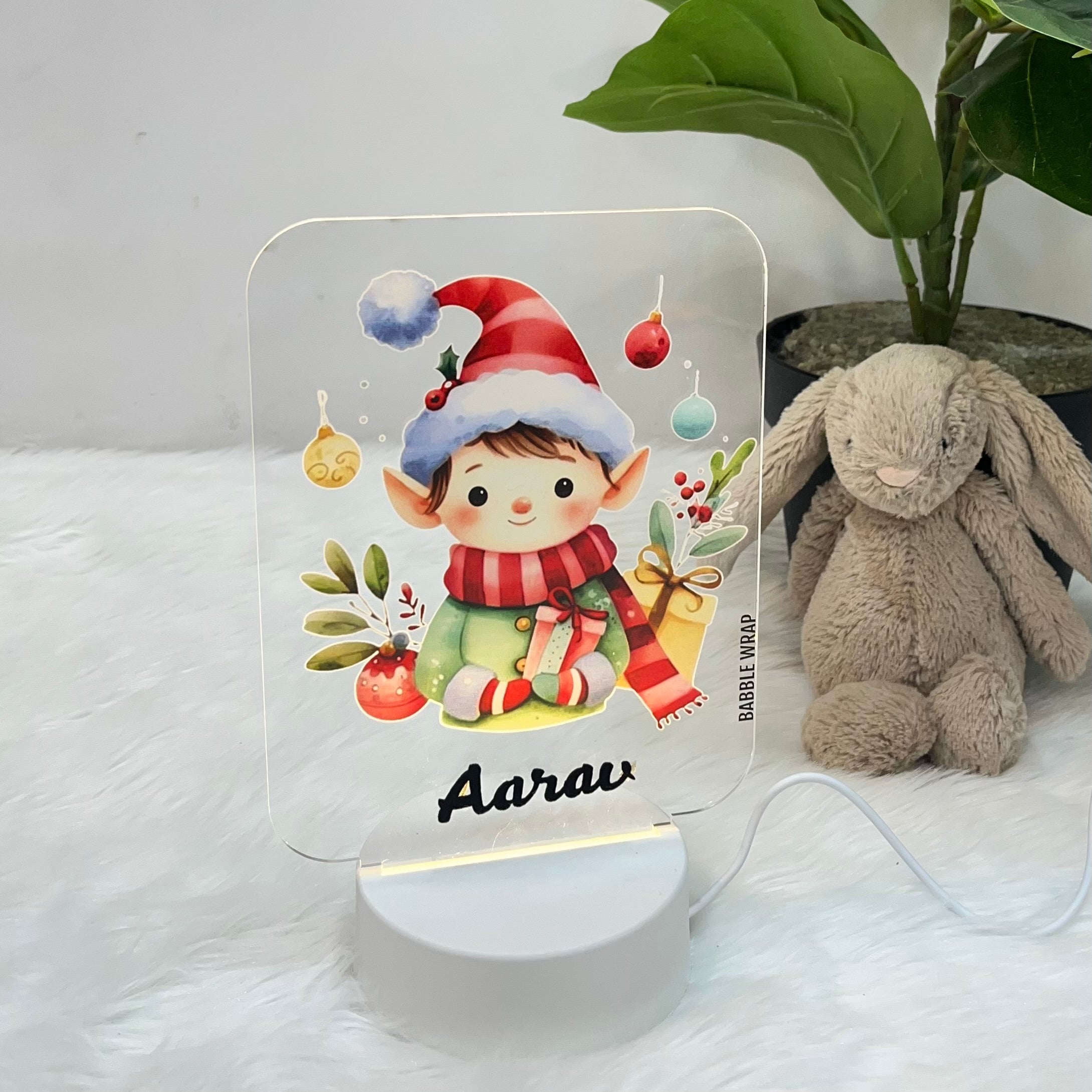 Acrylic LED Night Lamp - Elfie Glow