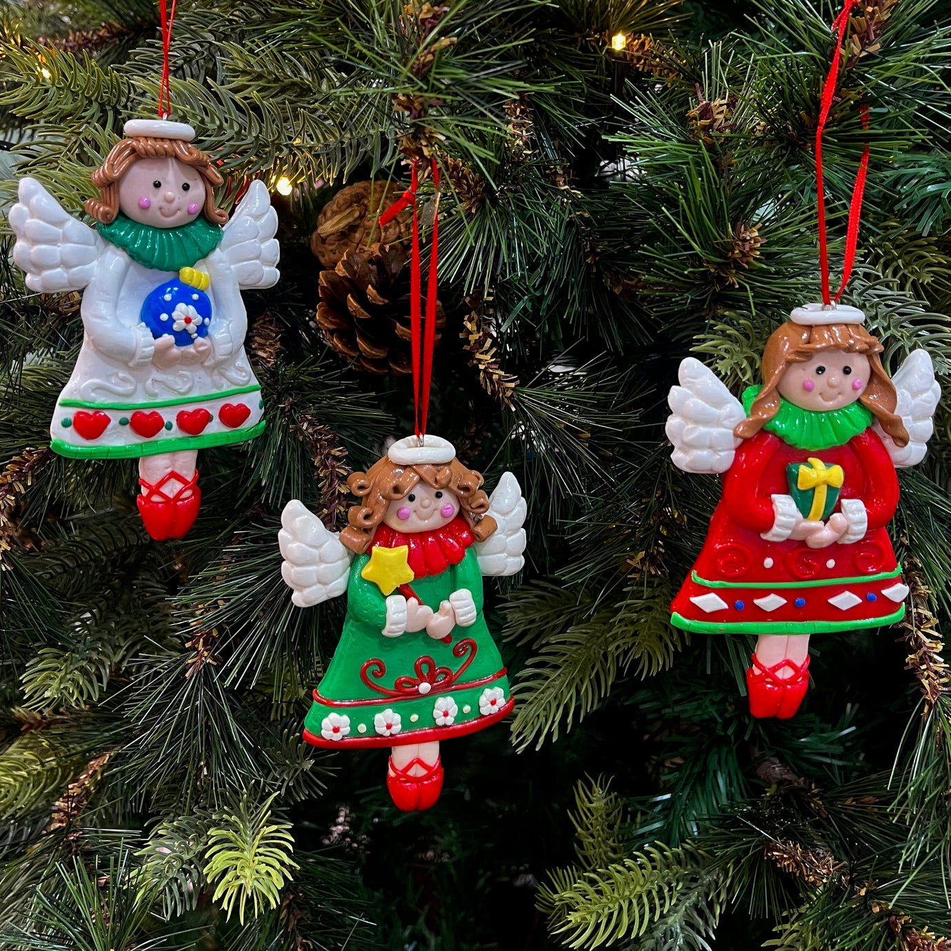 Frosty Fairy Ornaments (Set of 3)