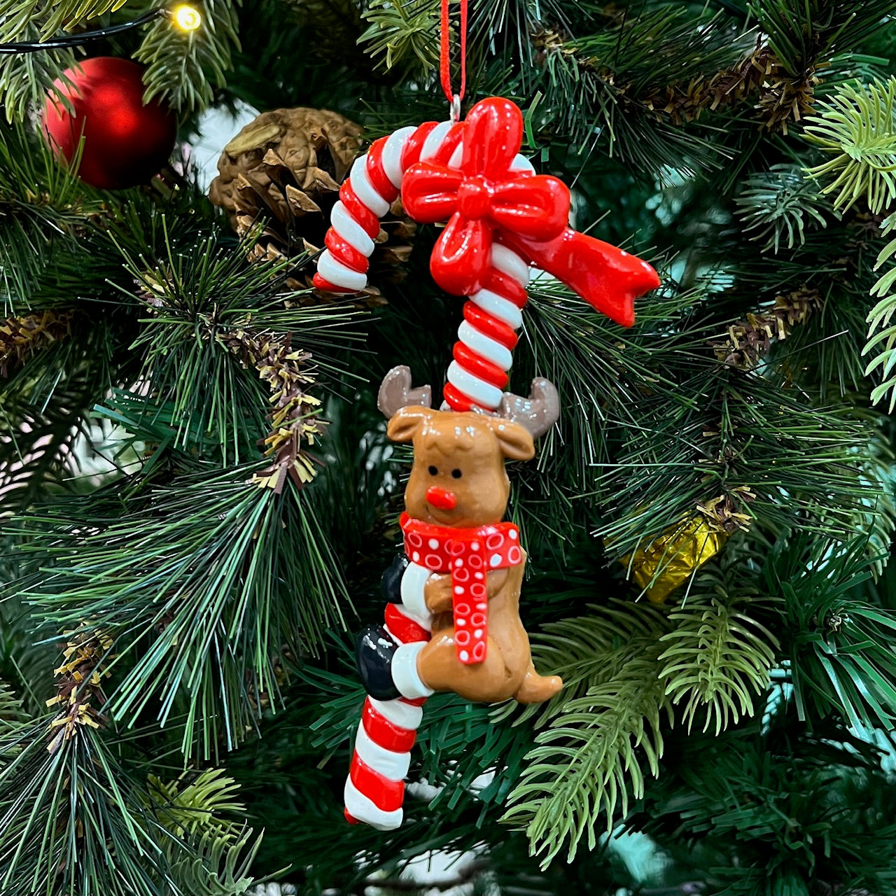 Candy Cane Ornaments (Set of 3)