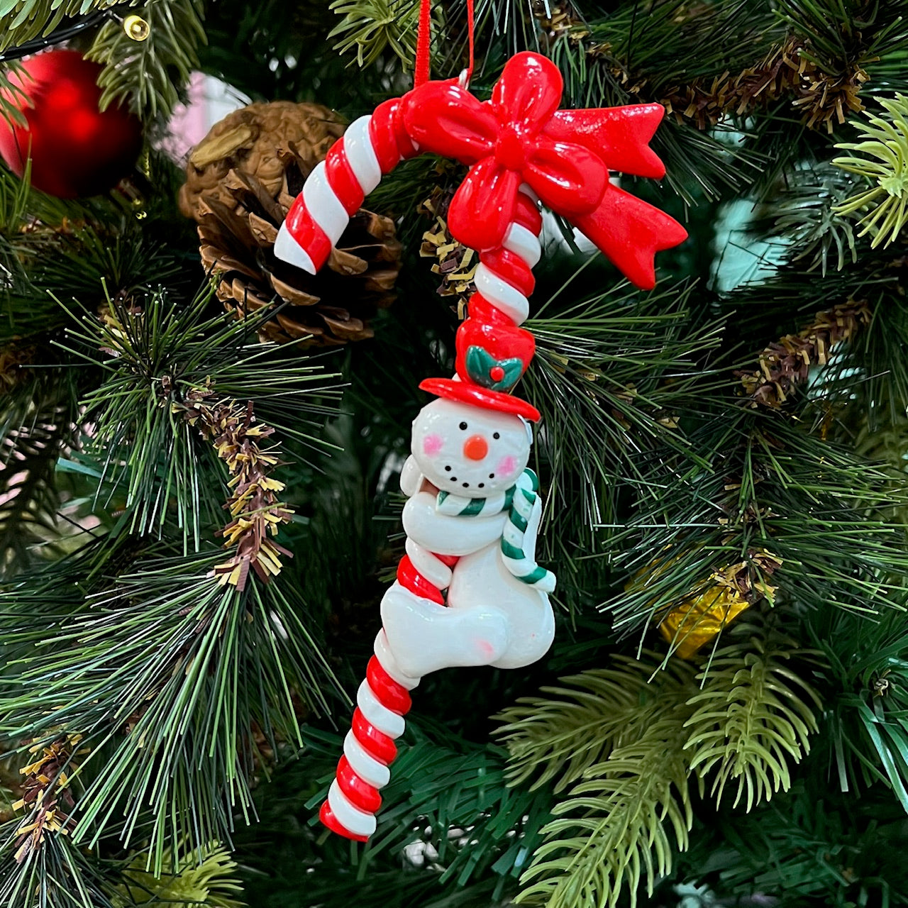 Candy Cane Ornaments (Set of 3)