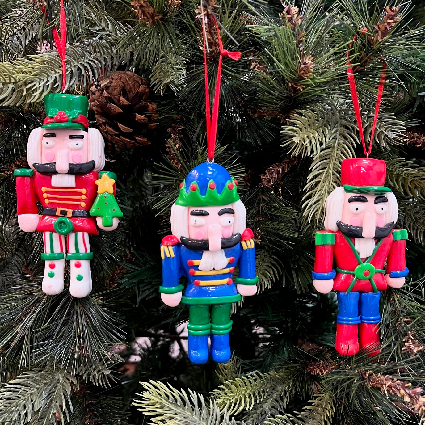 Captain Soldier Nutcracker (Set of 3)