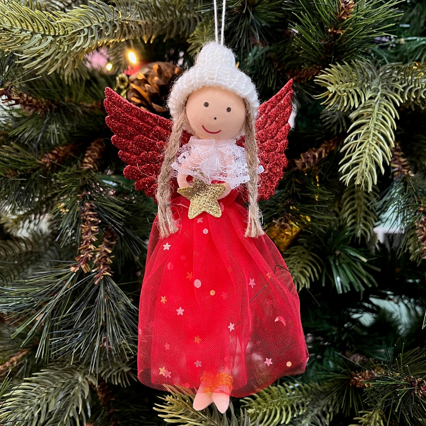 Angel Wings Ornaments (Set of 3)