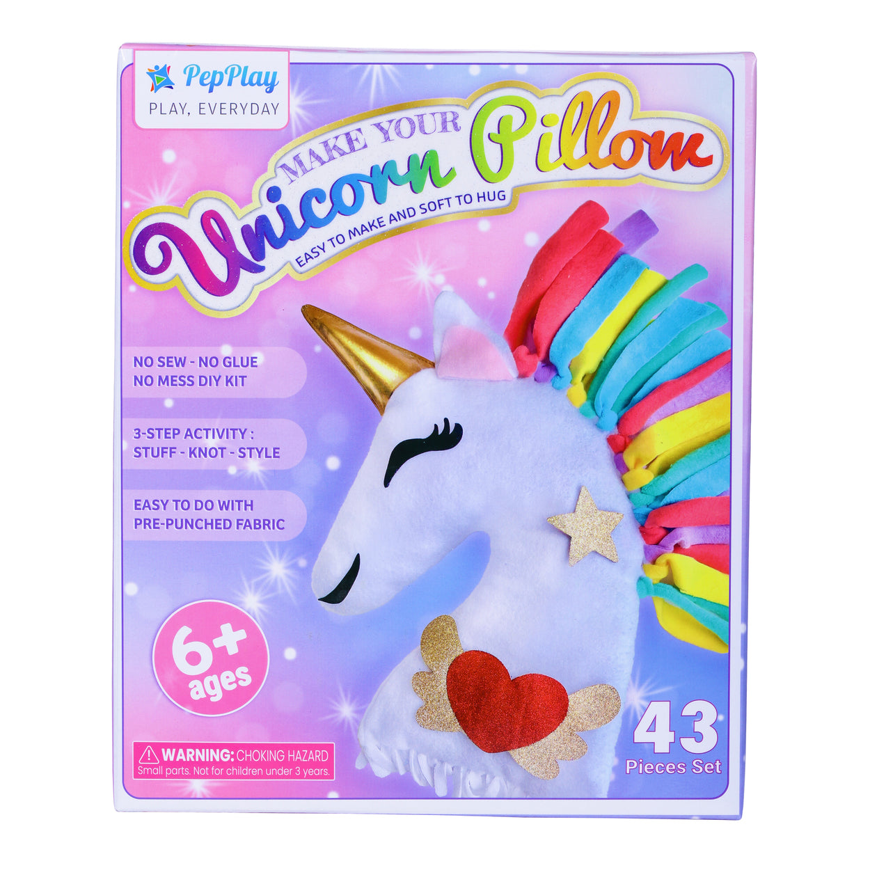 Pepplay Make Your Unicorn Pillow