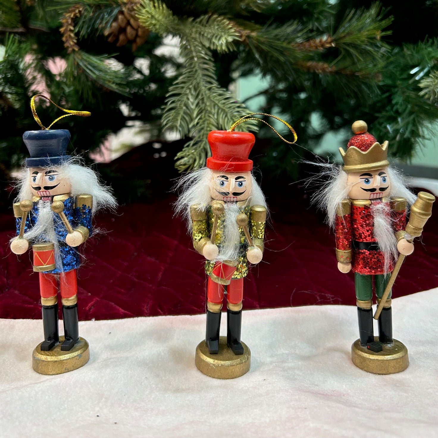 Symphony Nutcracker Ornaments (Set of 3) - MUMBAI DELIVERY ONLY BY XMAS