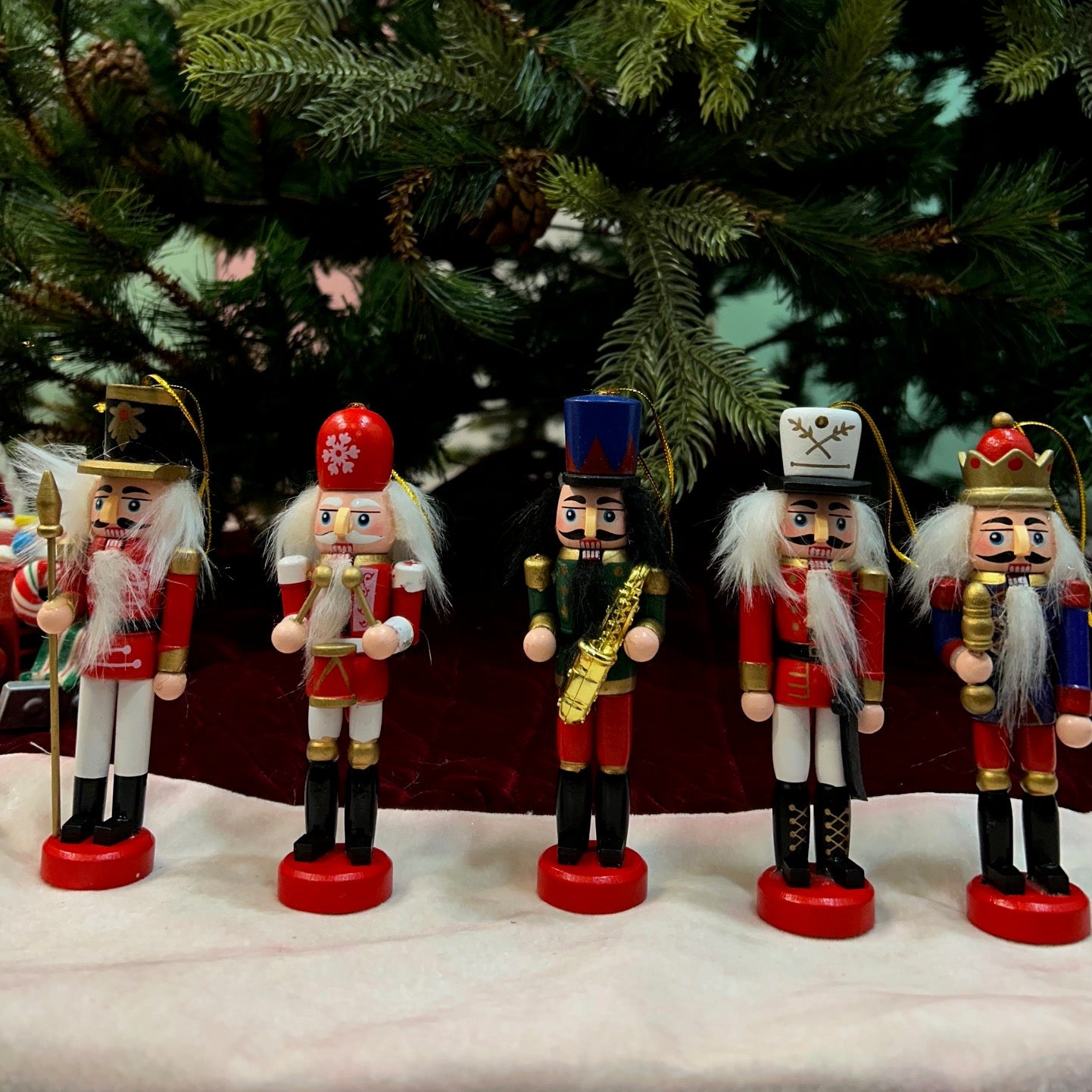 Nutcracker Dynasty Ornaments (Set of 5)