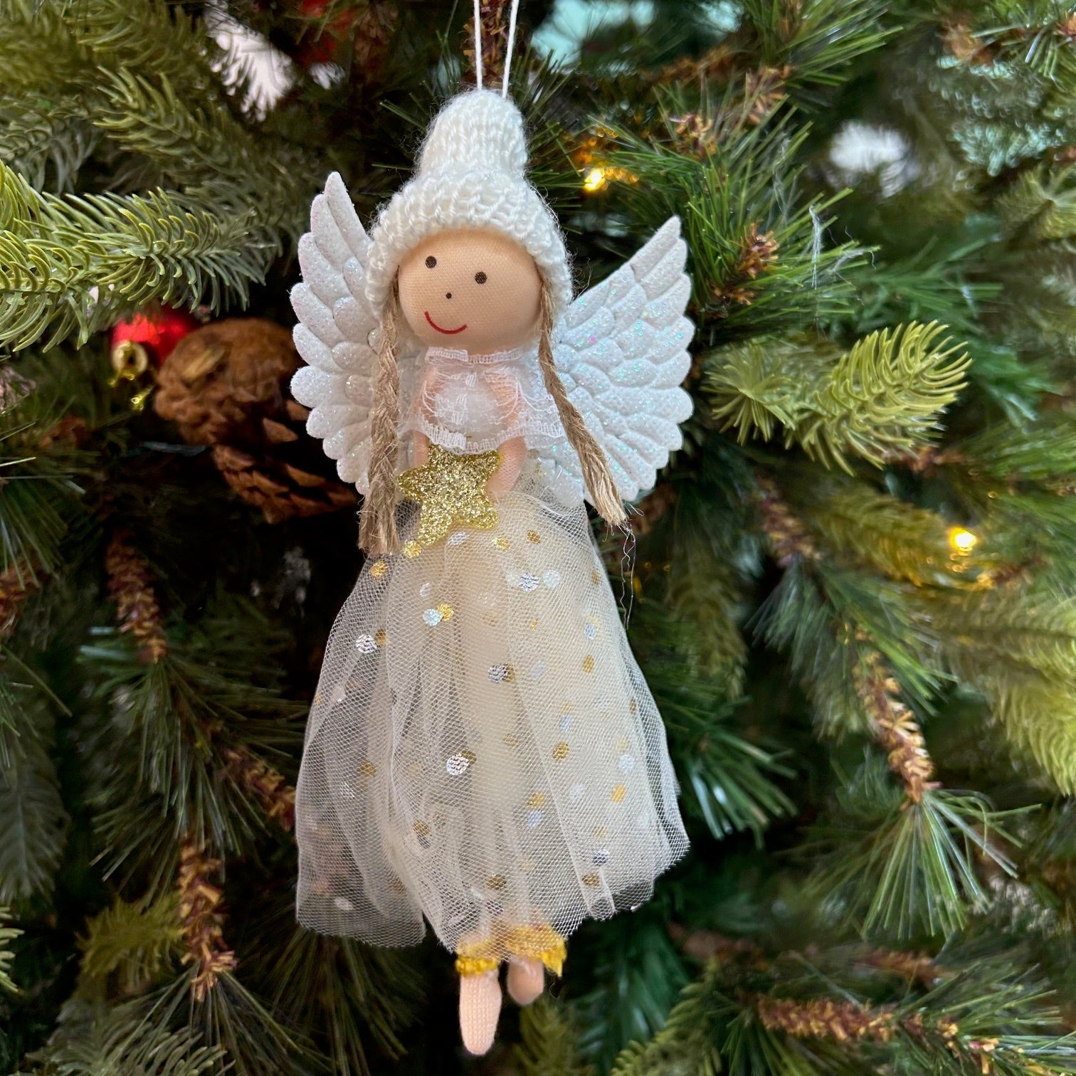 Angel Wings Ornaments (Set of 3)