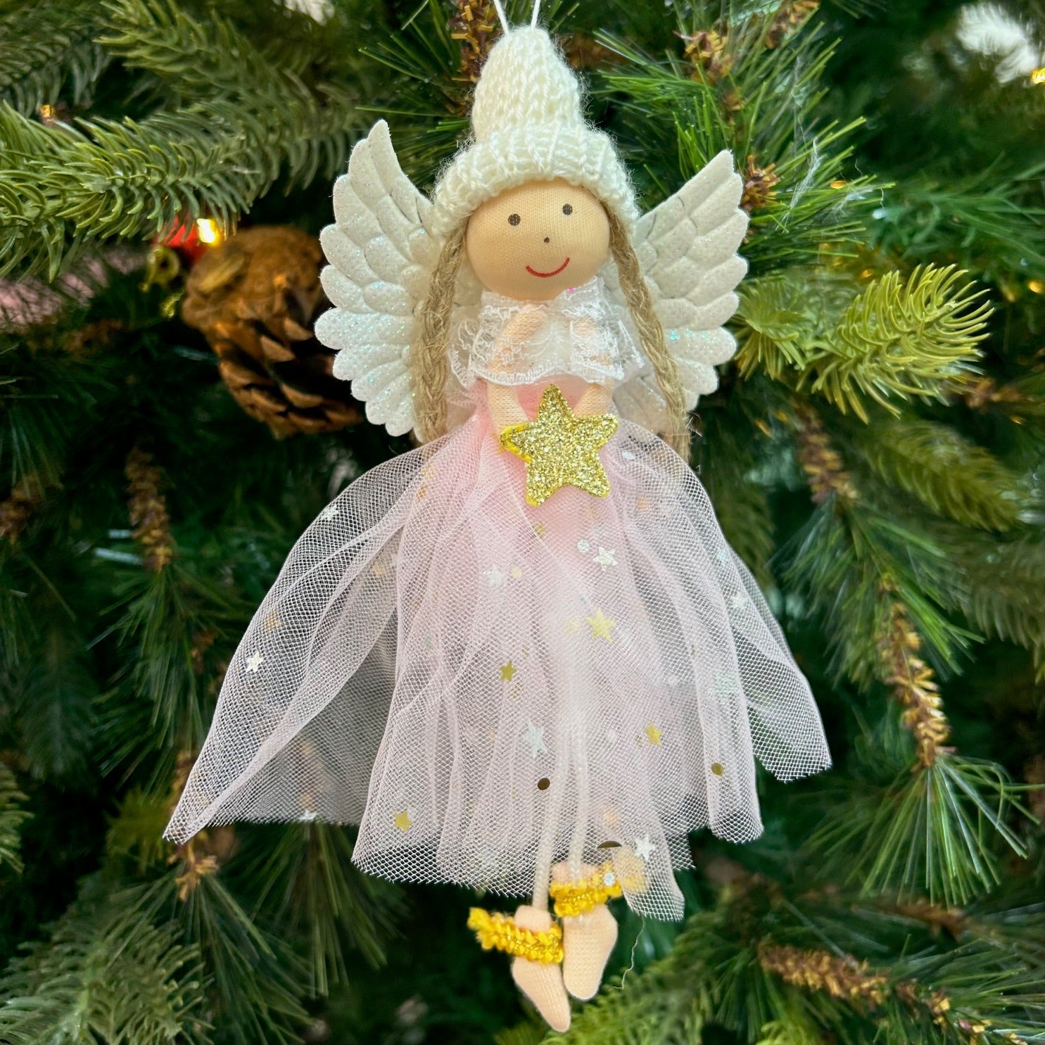 Angel Wings Ornaments (Set of 3)