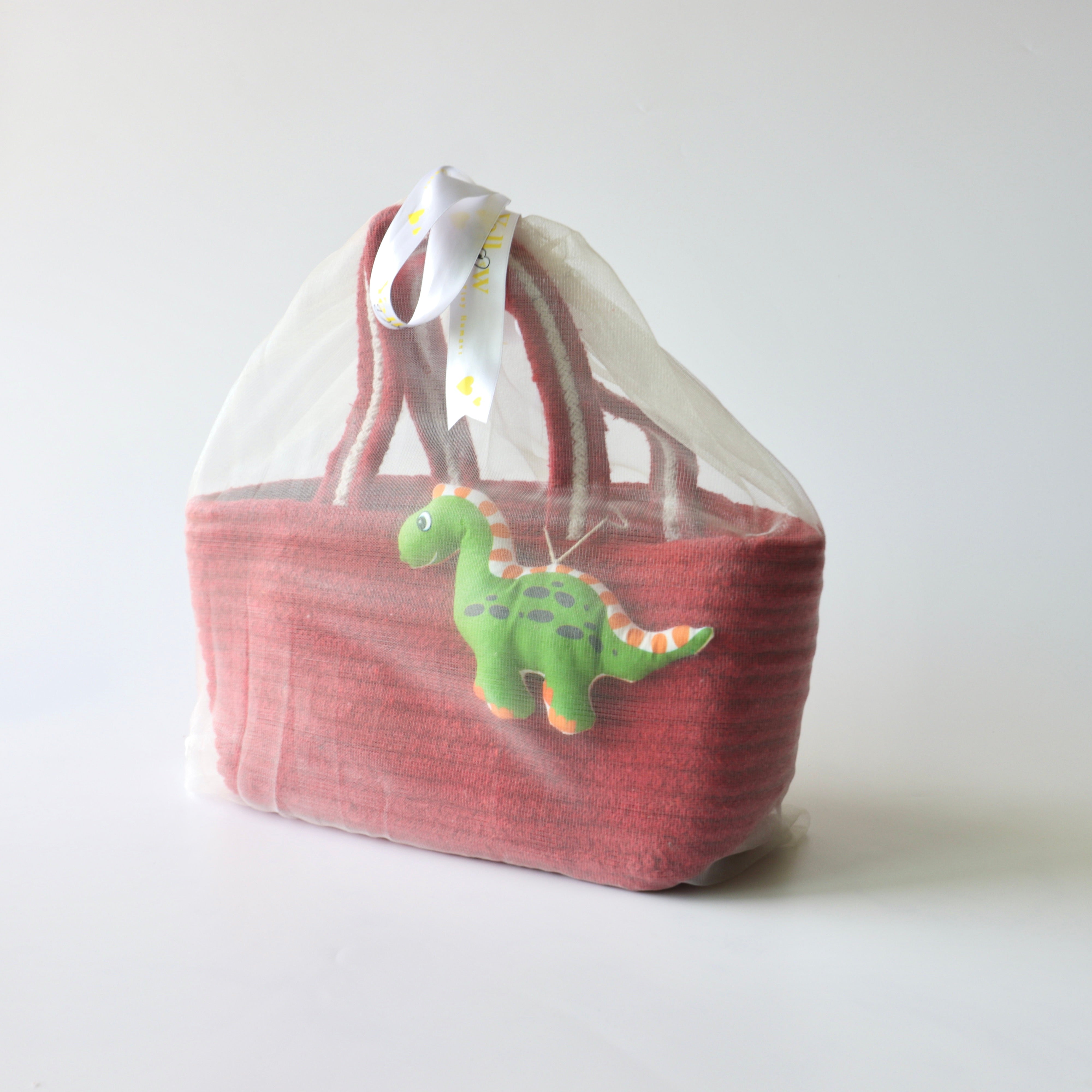 Dino Delight Gift Basket (Red)