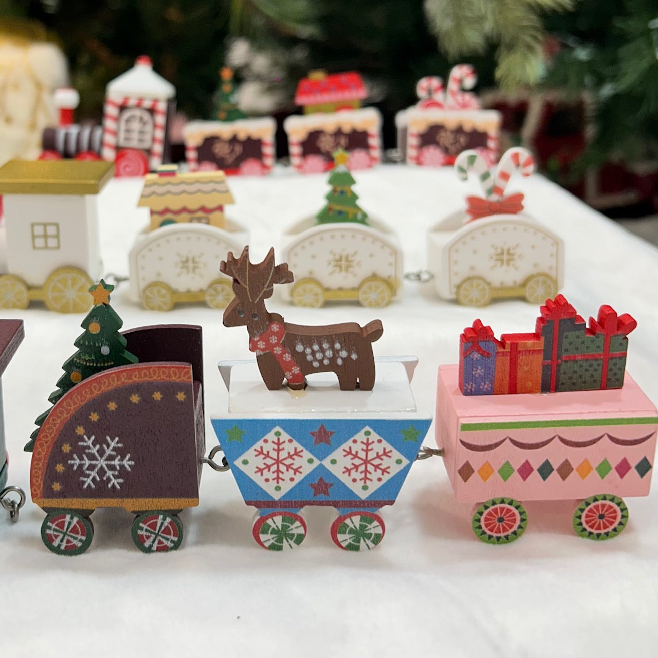 Jingle Bell Express Train (Set of 3)