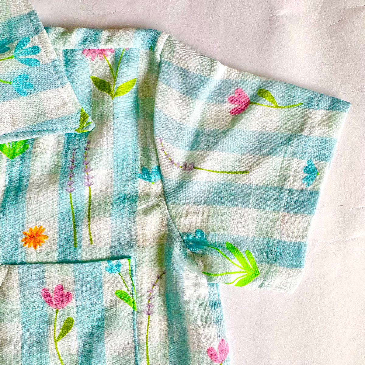 Boys Co-Ord Set- Ghingham