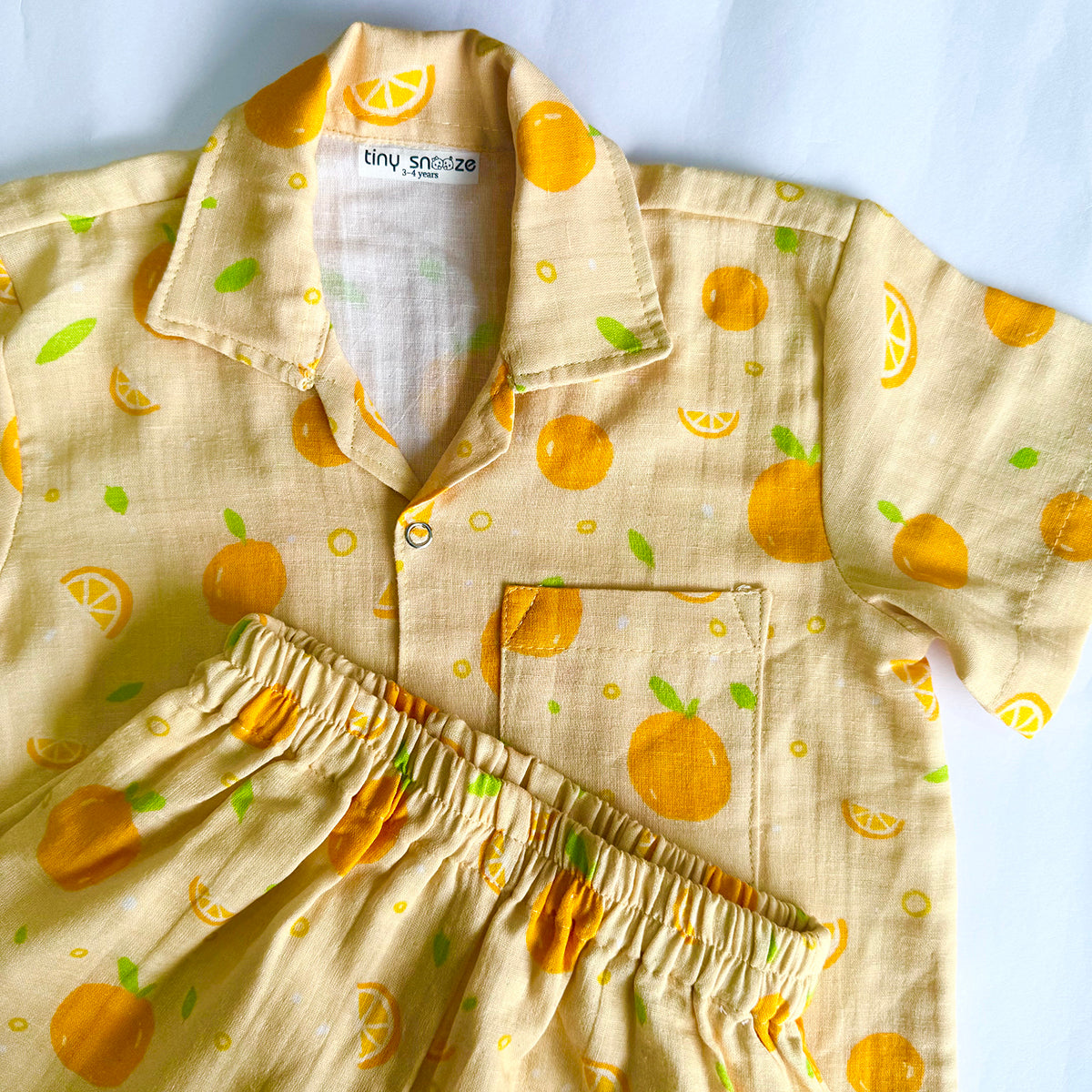 Boys Co-Ord Set- Oranges